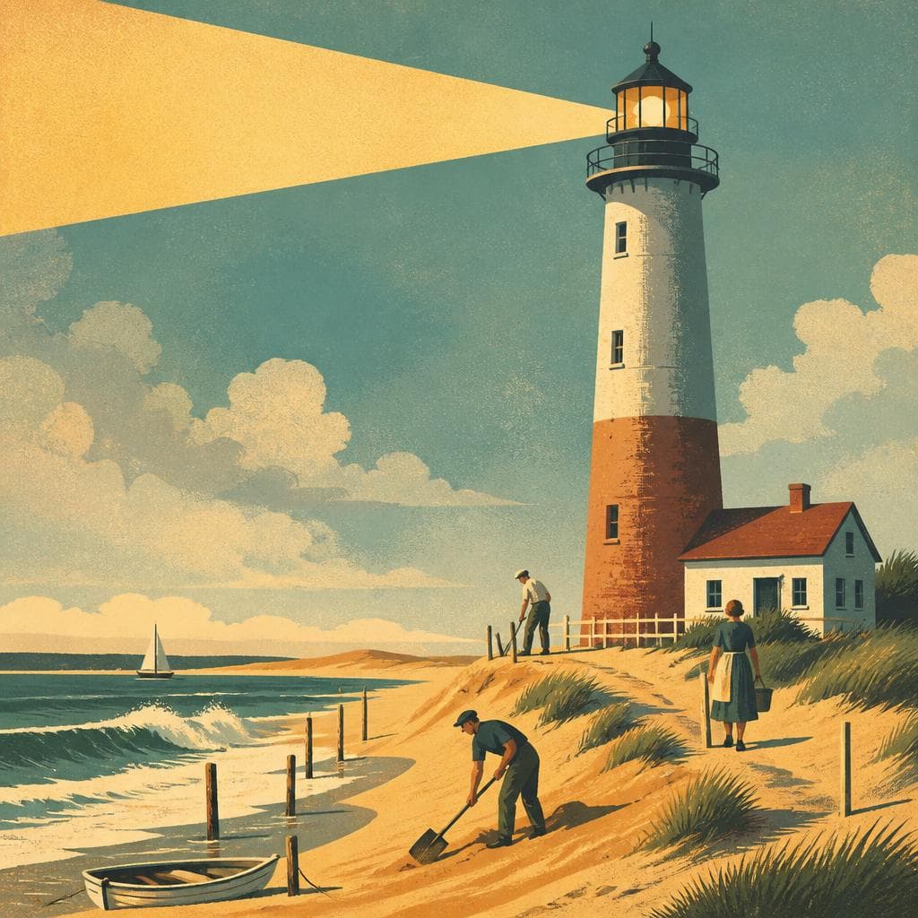 Cover art for Where the Sand Moved and the Light Followed