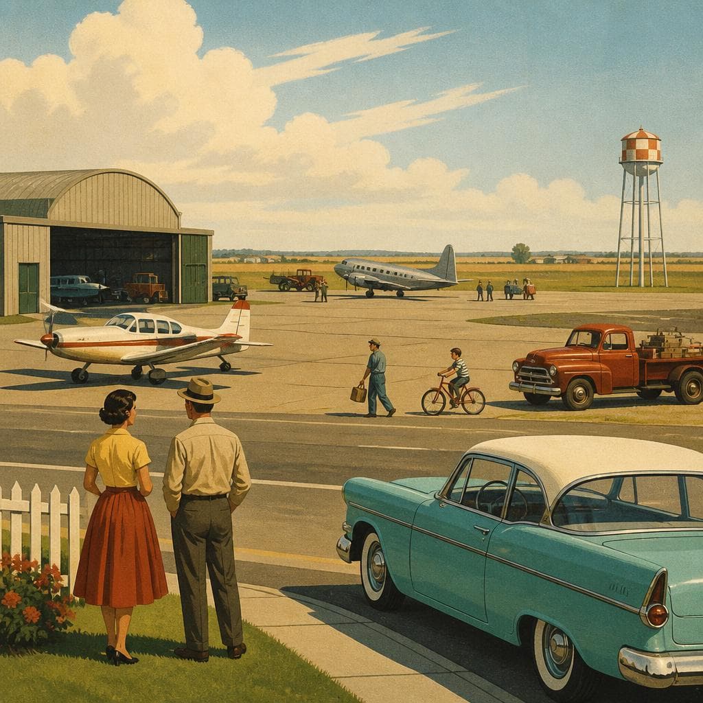 Cover art for When the War Runways Went Civil