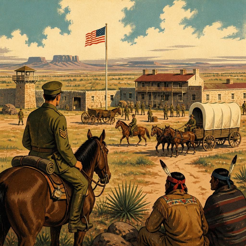 Cover art for Where the Frontier Tightened at Fort Griffin
