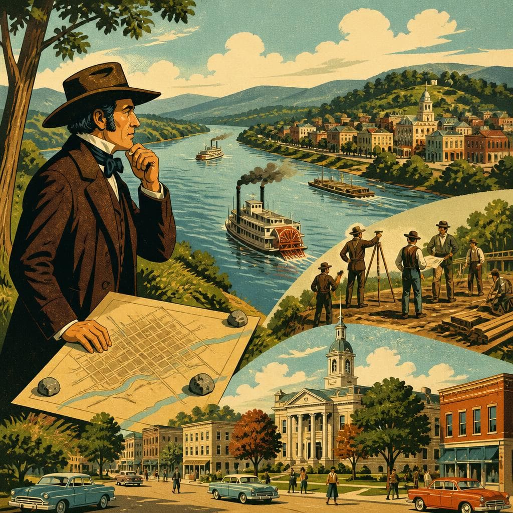 Cover art for How a River Town Became Columbia County’s Center