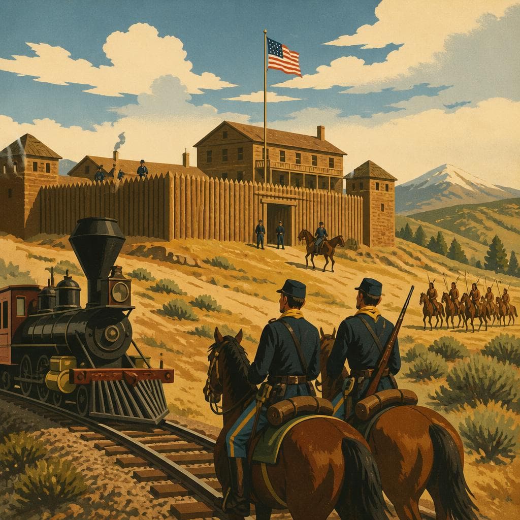 Cover art for Where the Railroad Frontier Met the Army