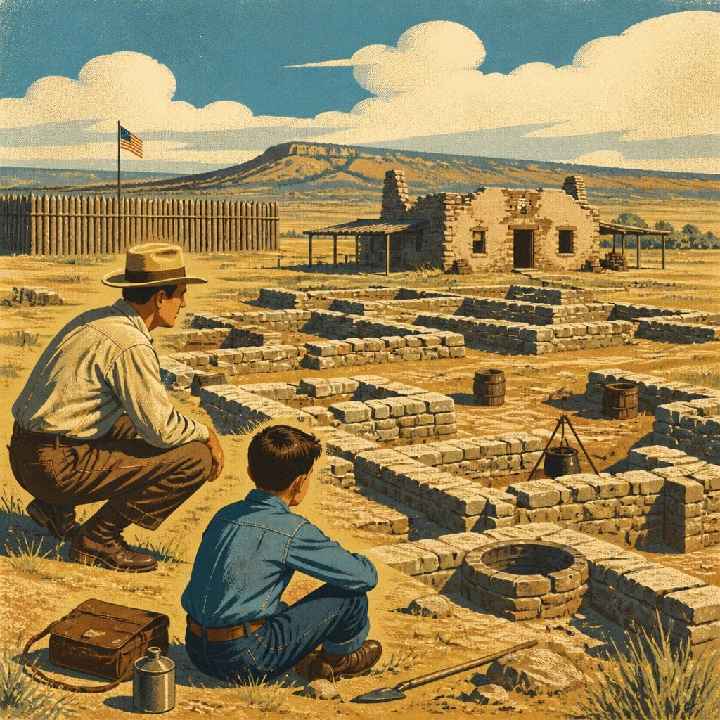 Cover art for Reading the Ground at Fort Griffin