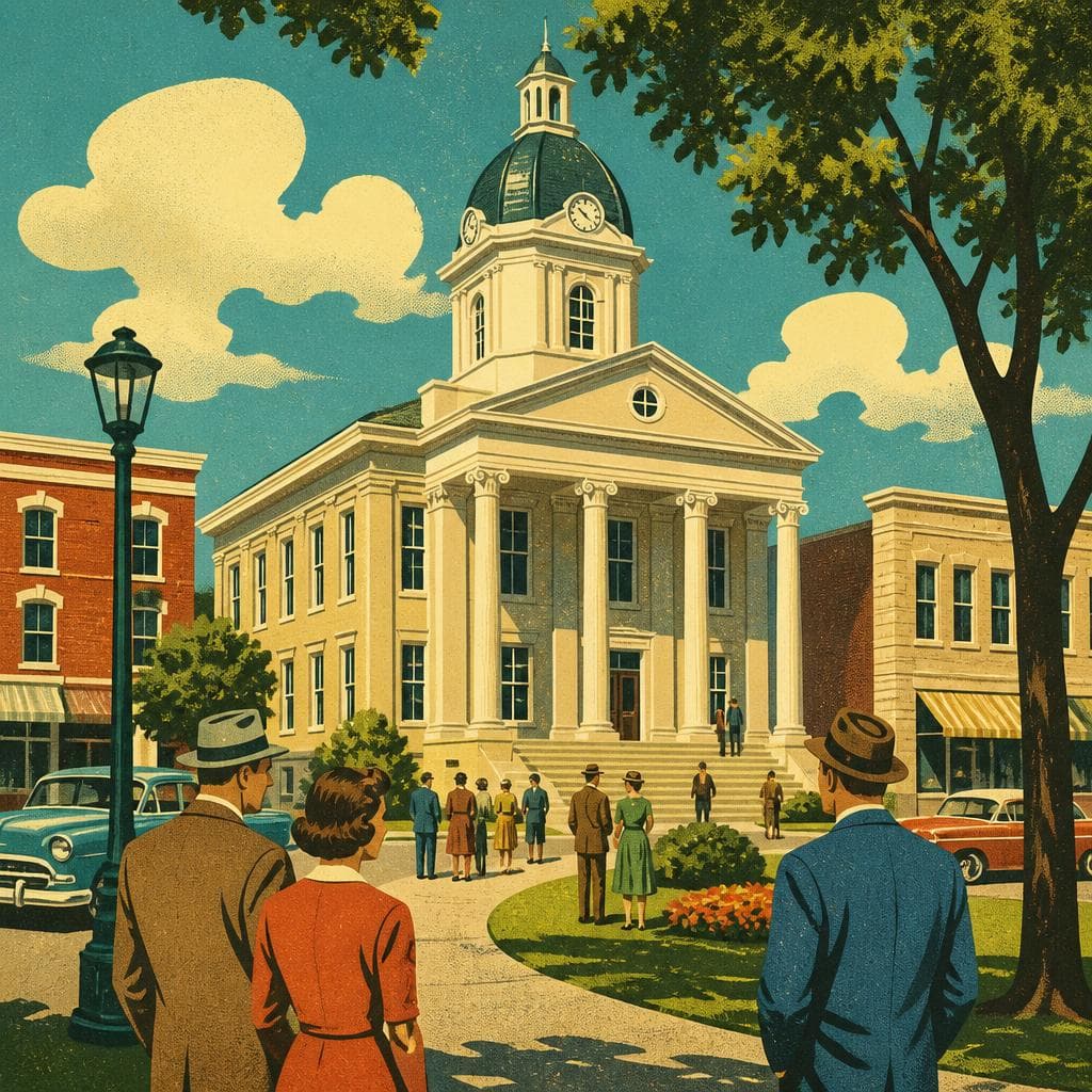 Cover art for Where Webster County Came to Center Itself