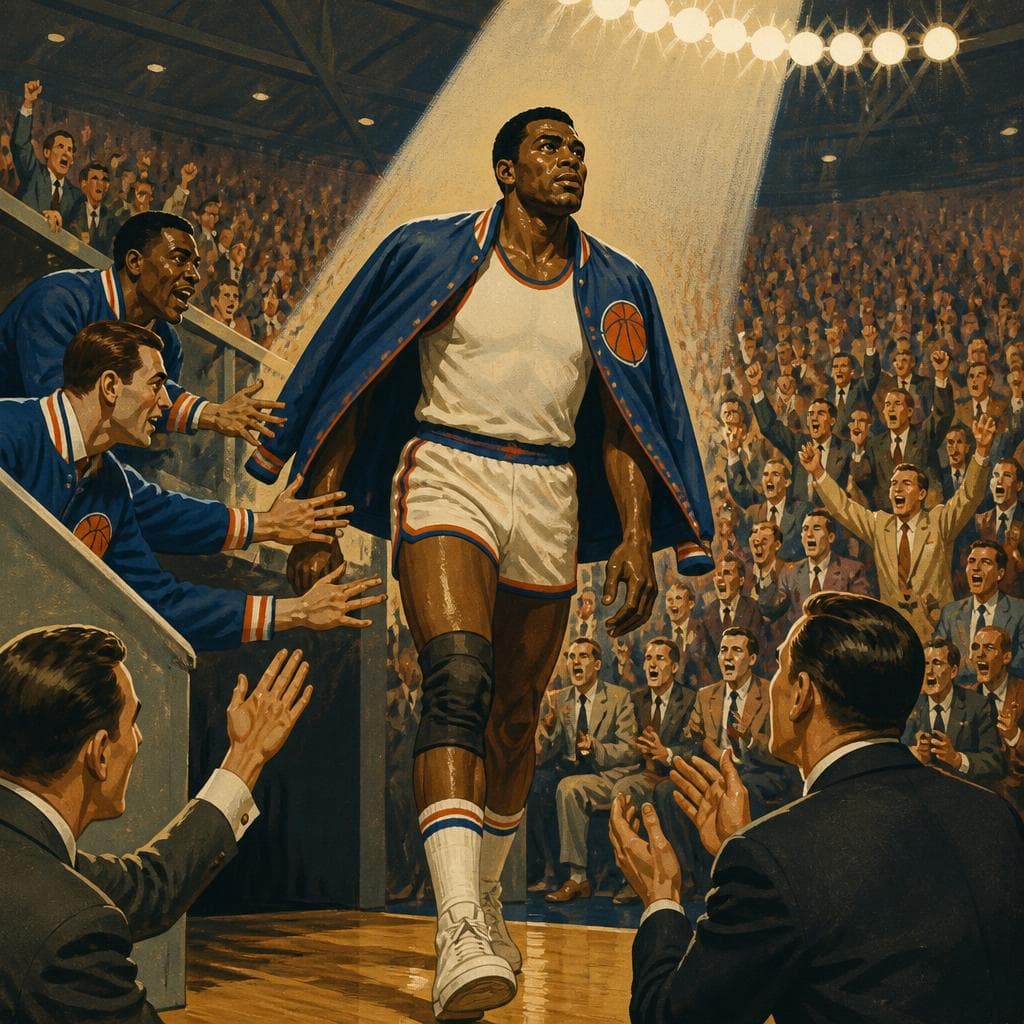 Cover art for When Willis Reed Stepped Into the Garden