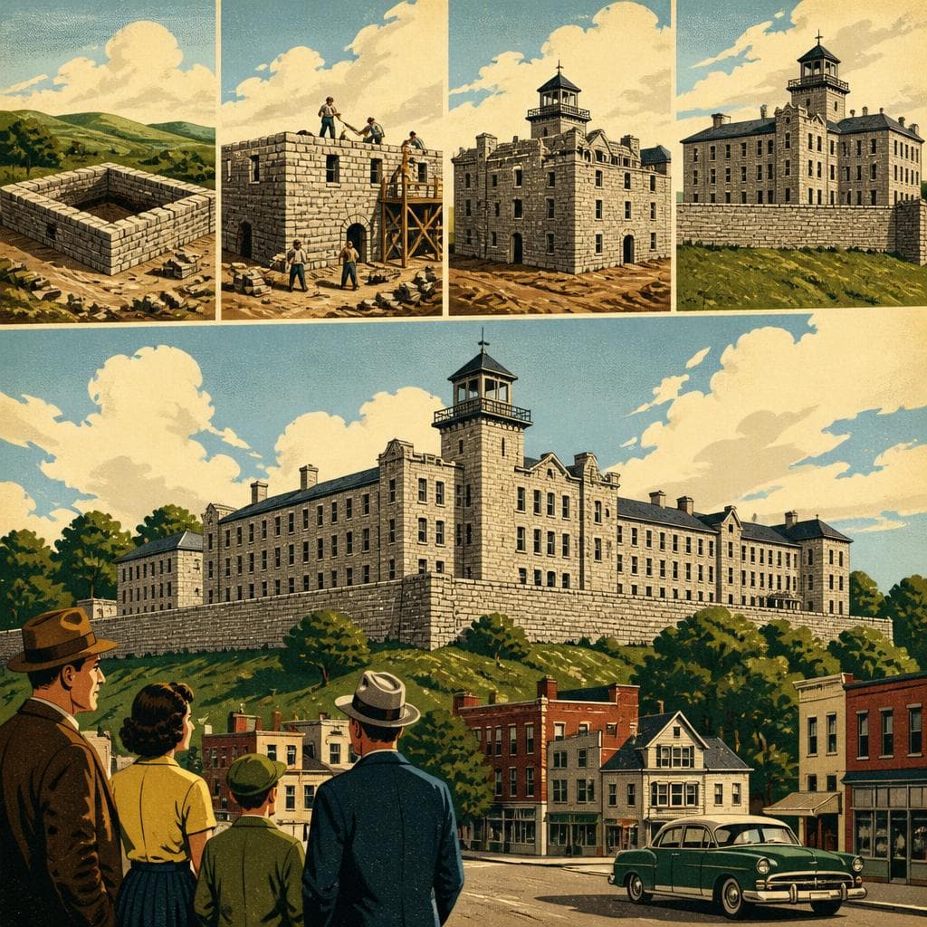 Cover art for Built in Stone, Seen by a Town