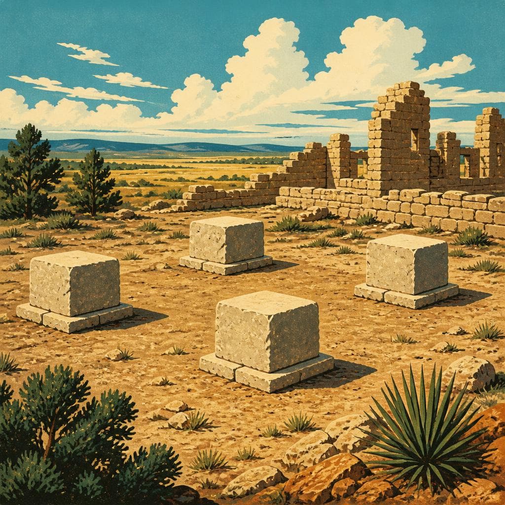 Cover art for The Stones That Outlasted the Temple
