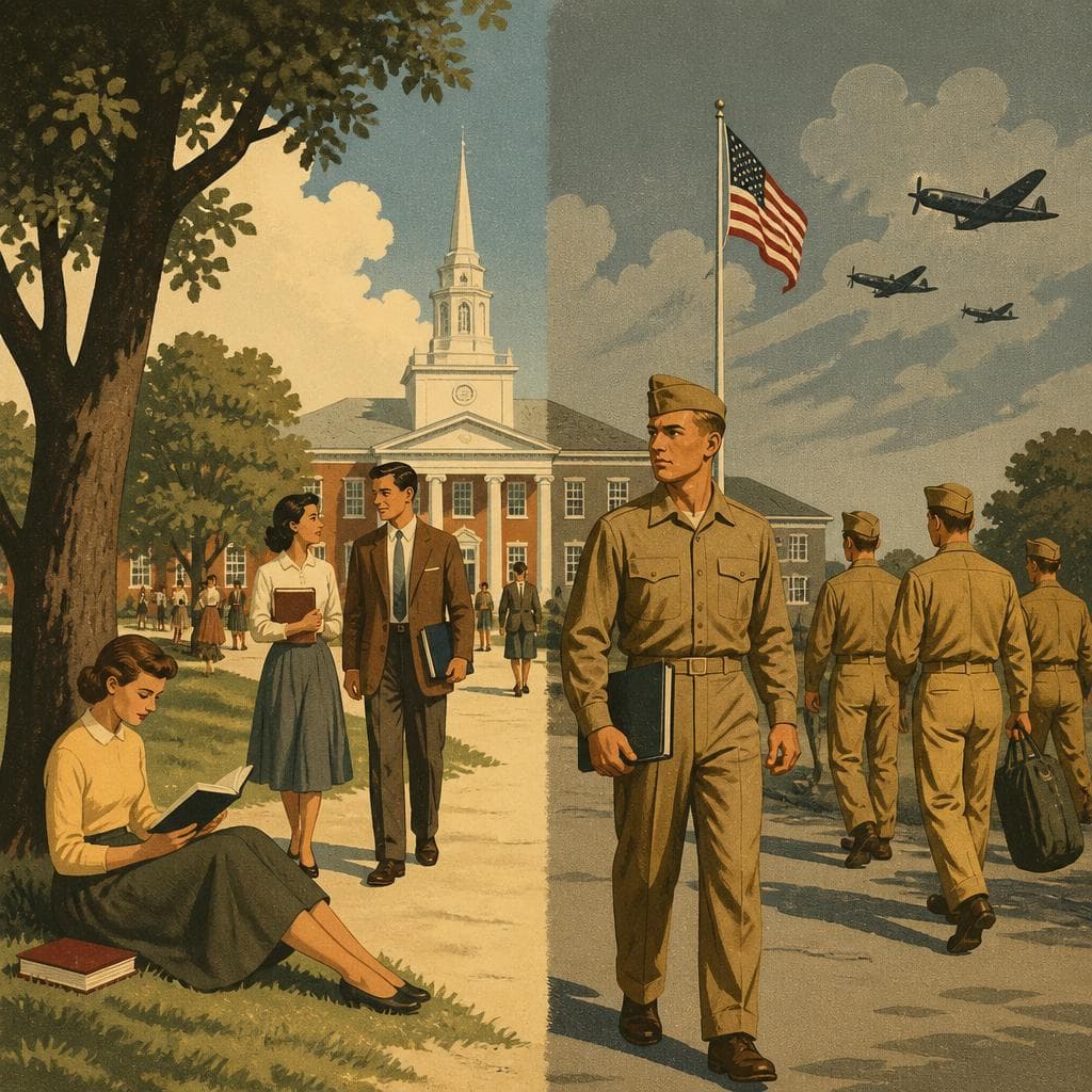 Cover art for Two Lives on One Marion Campus