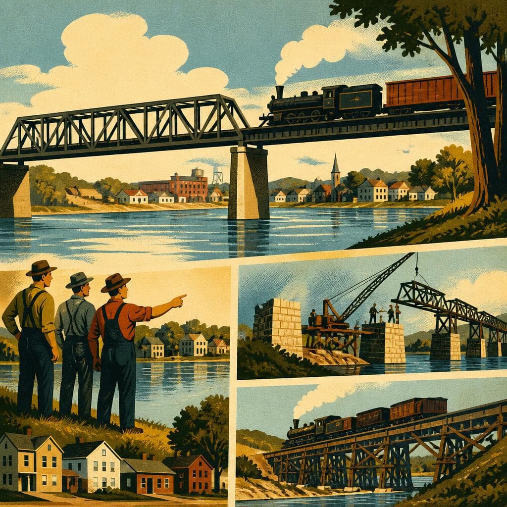 Cover art for How a Bridge Named Mobridge