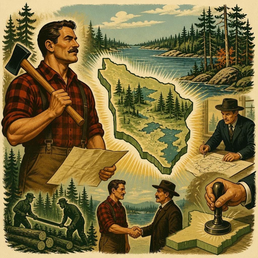 Cover art for How a Northwoods County Got Its Name