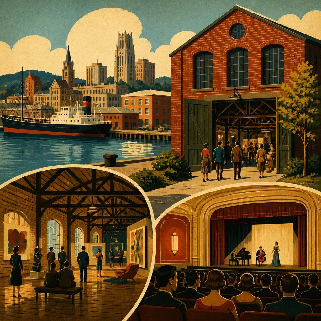 Cover art for A Warehouse, a Wharf, and a Theater City