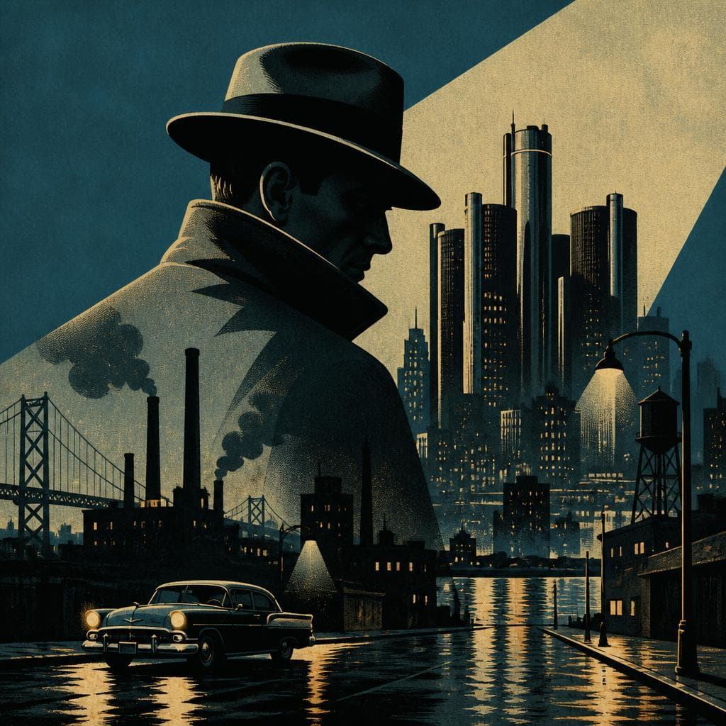 Cover art for Detroit, Shot in Its Own Shadow
