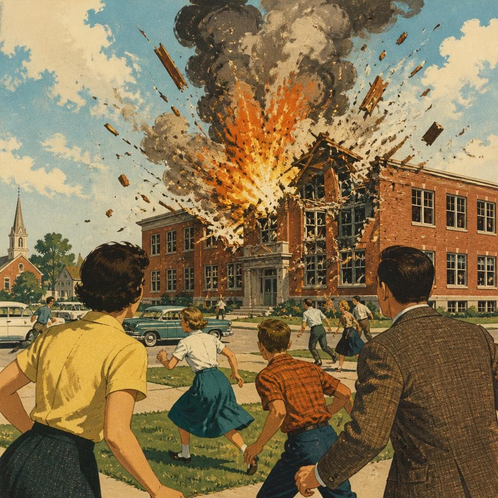 Cover art for The Morning Trust Exploded in Bath
