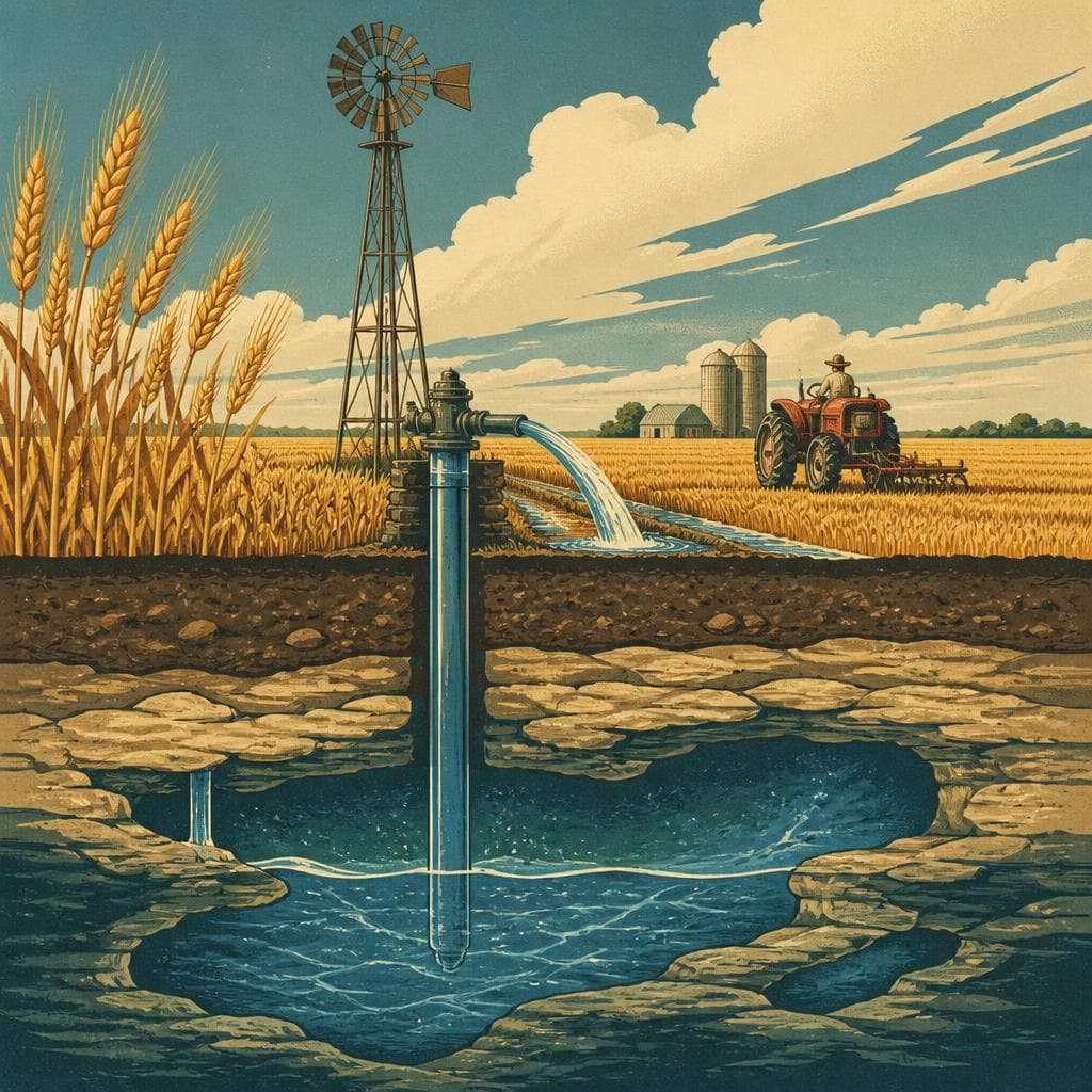 Cover art for The Water Beneath the Wheat