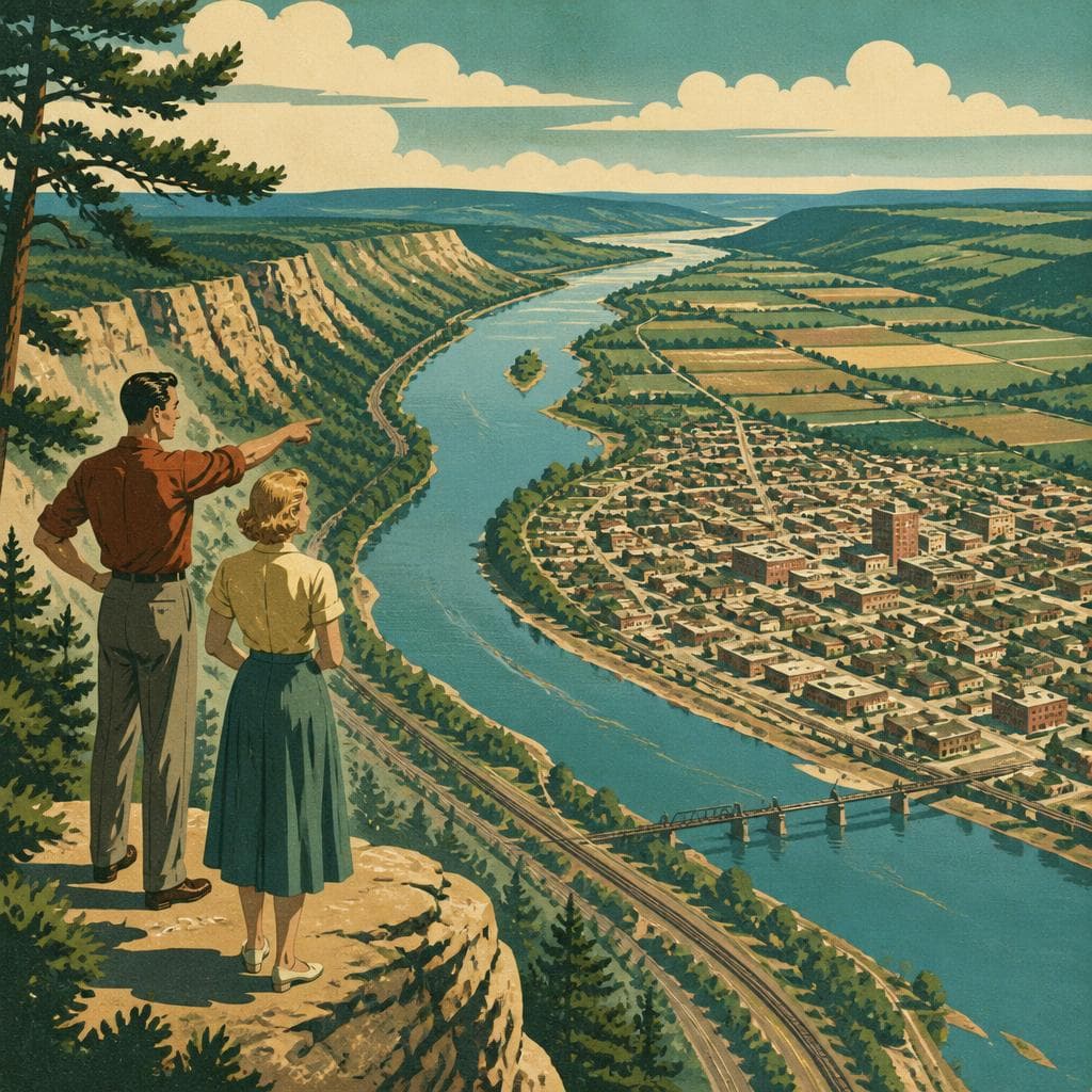 Cover art for Where the Bluffs Told La Crosse Where to Grow