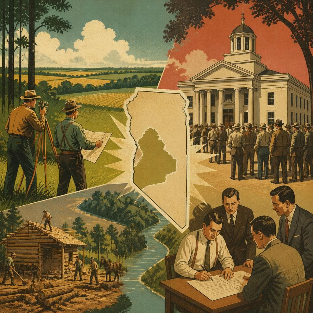 Cover art for When Simpson County Began