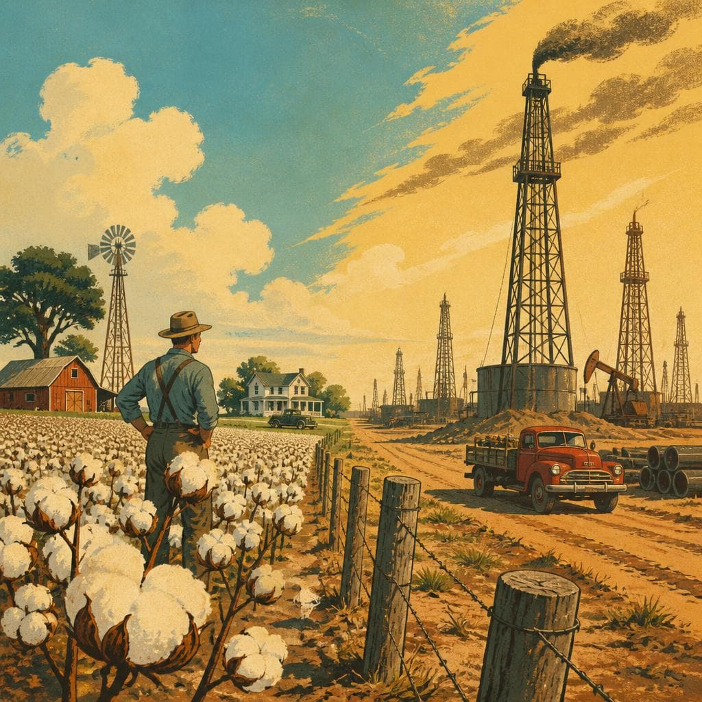 Cover art for When Cotton Met Crude in Titus County