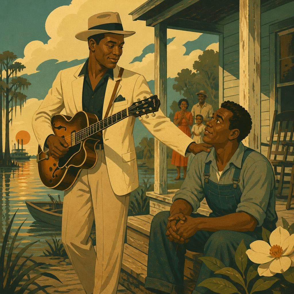 Cover art for The Guitar Player Who Walked Out a Winner