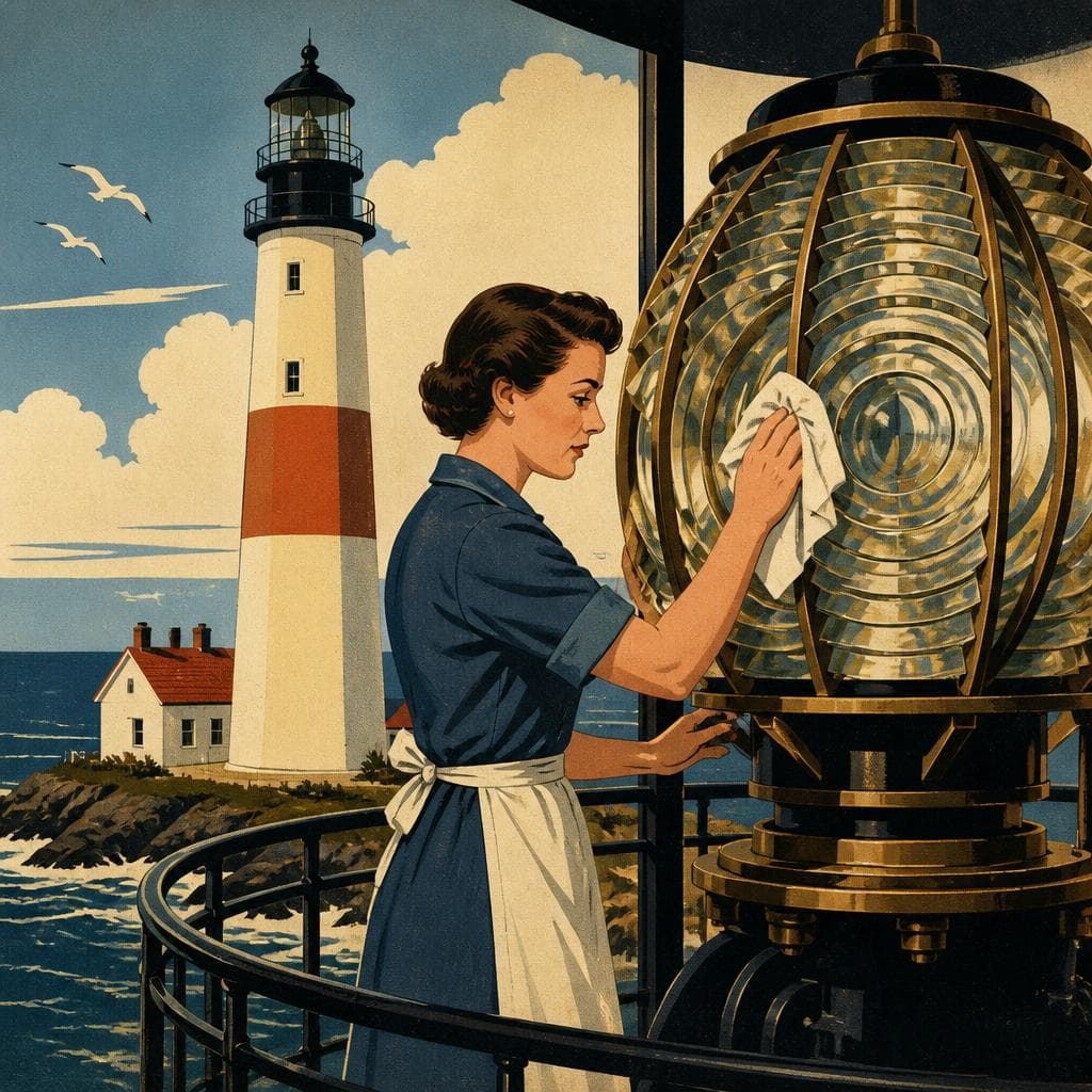 Cover art for The Lamp Had to Behave