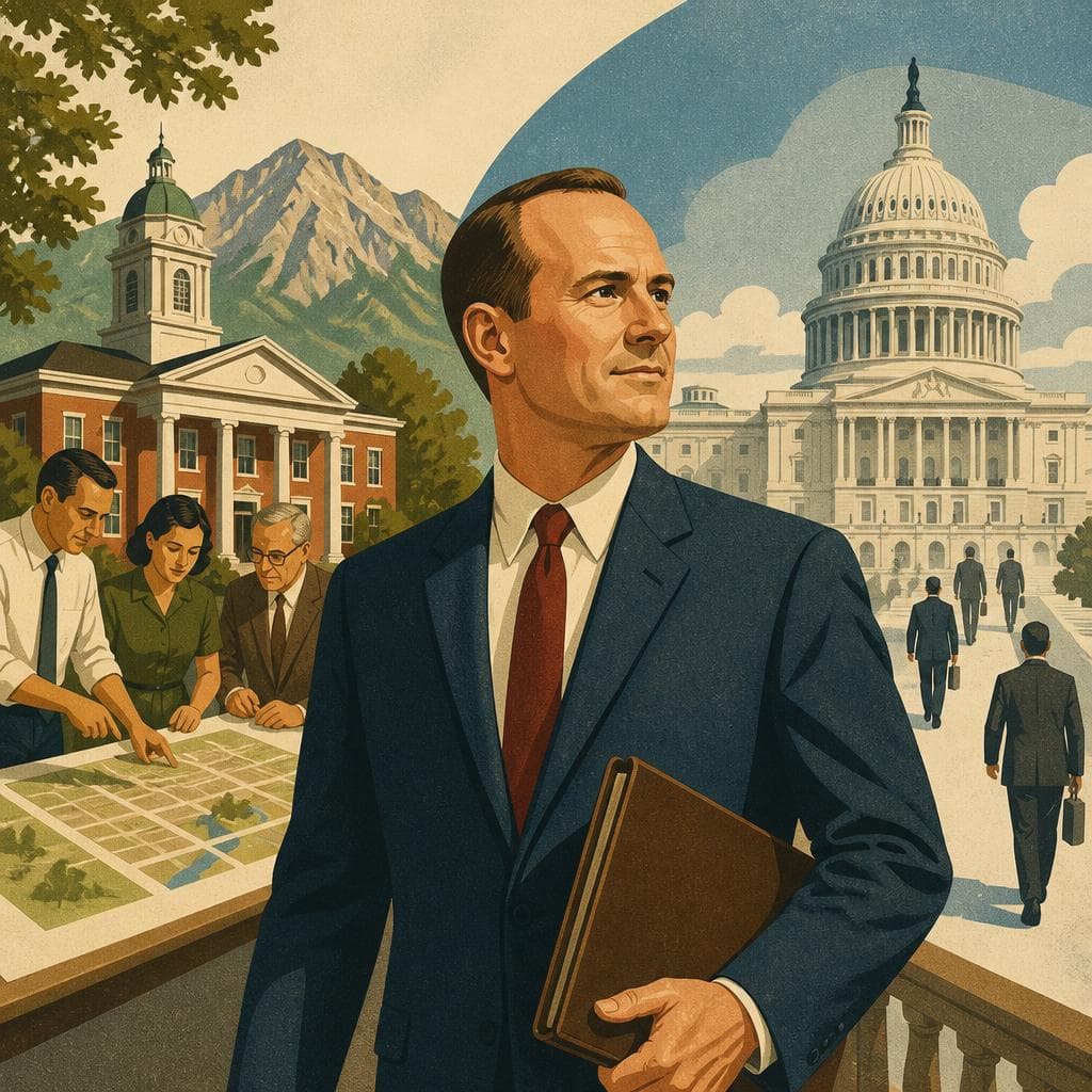 Cover art for From Provo’s Mayor to Washington’s Newcomer