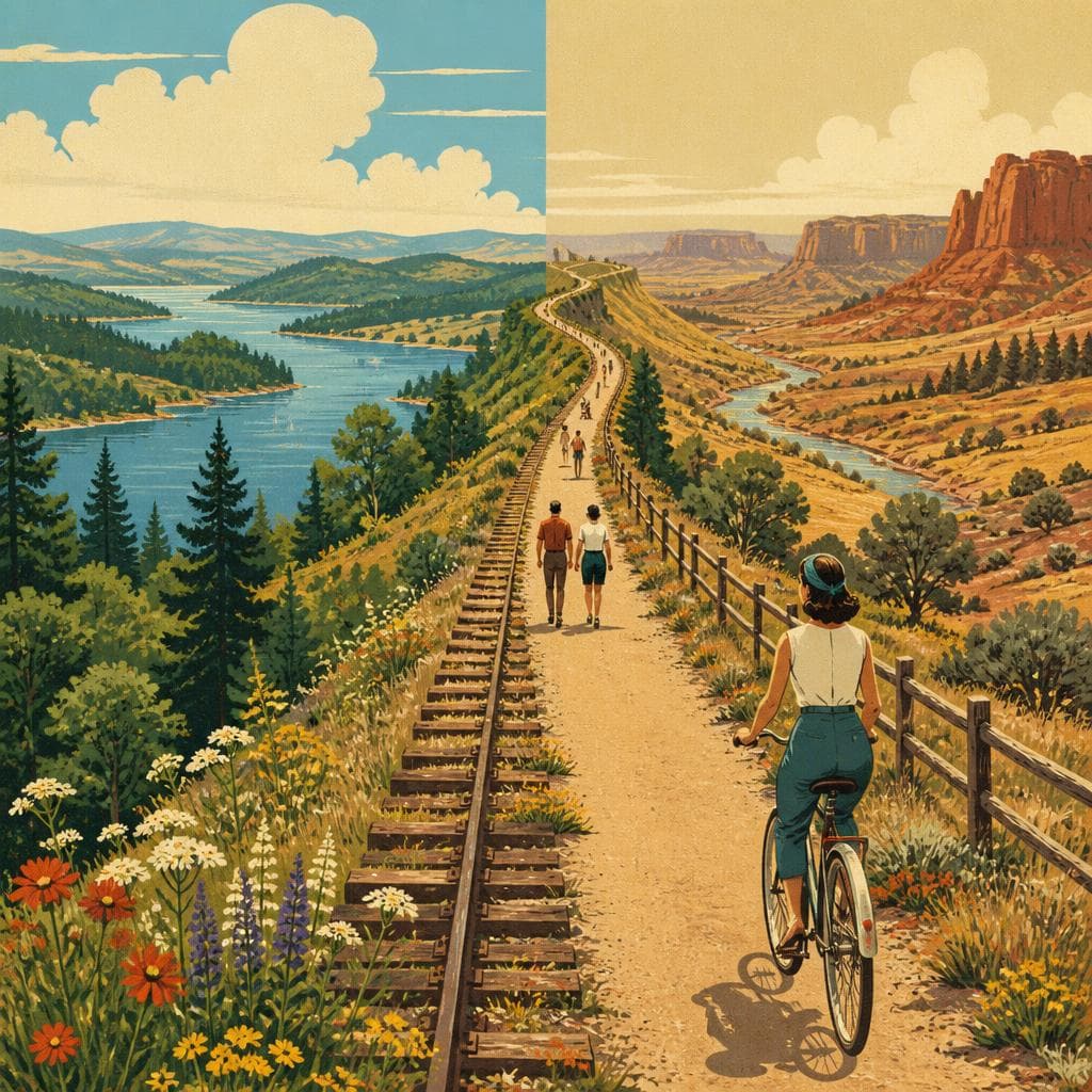 Cover art for Where the Old Rail Bed Keeps Going