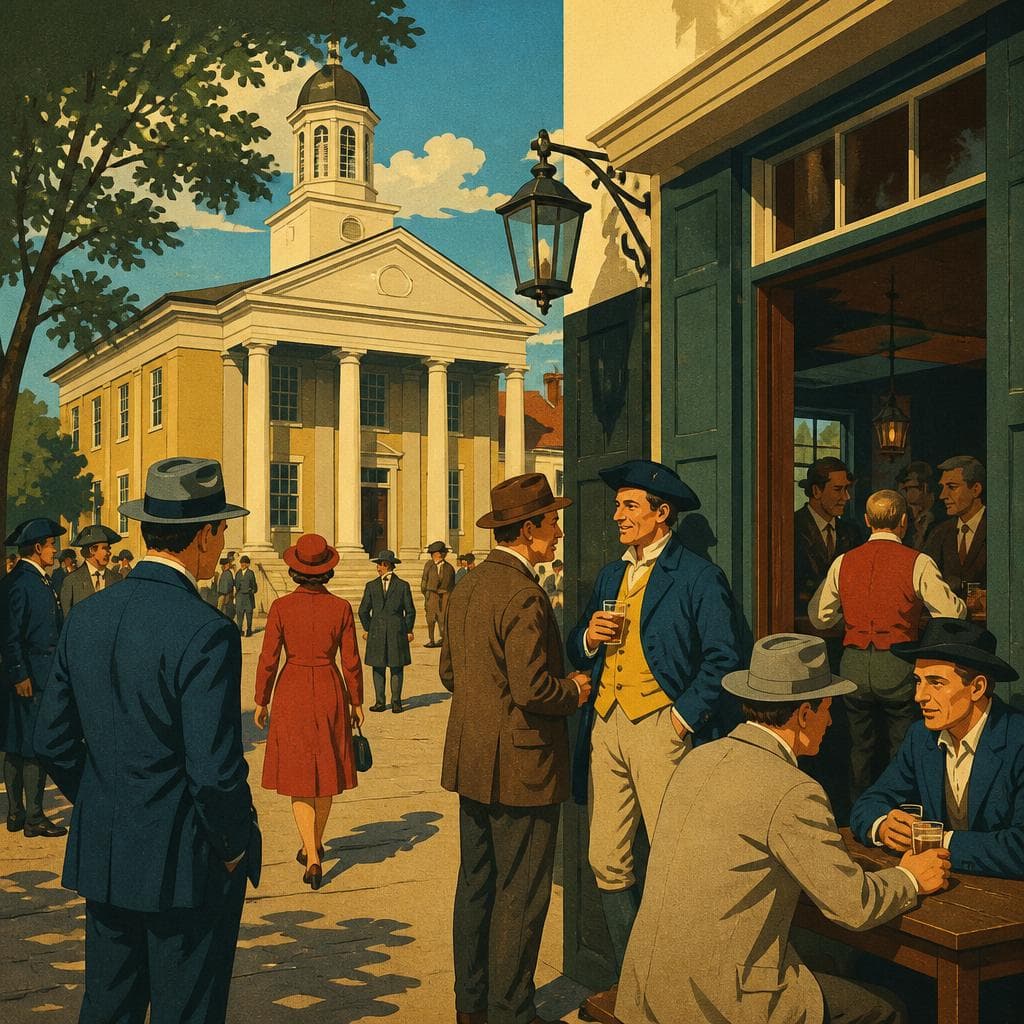 Cover art for Where Court Day Met the Tavern