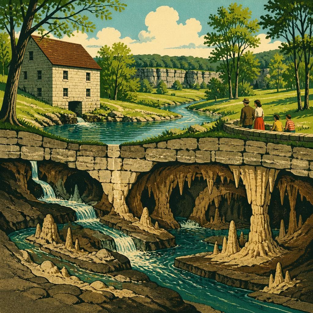 Cover art for Where Spring Mill Runs Underground