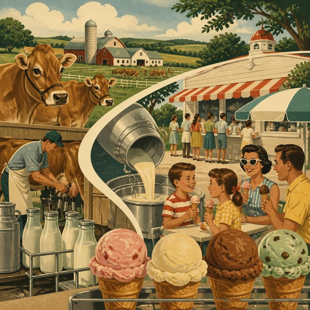 Cover art for From Jersey Cows to Summer Cones