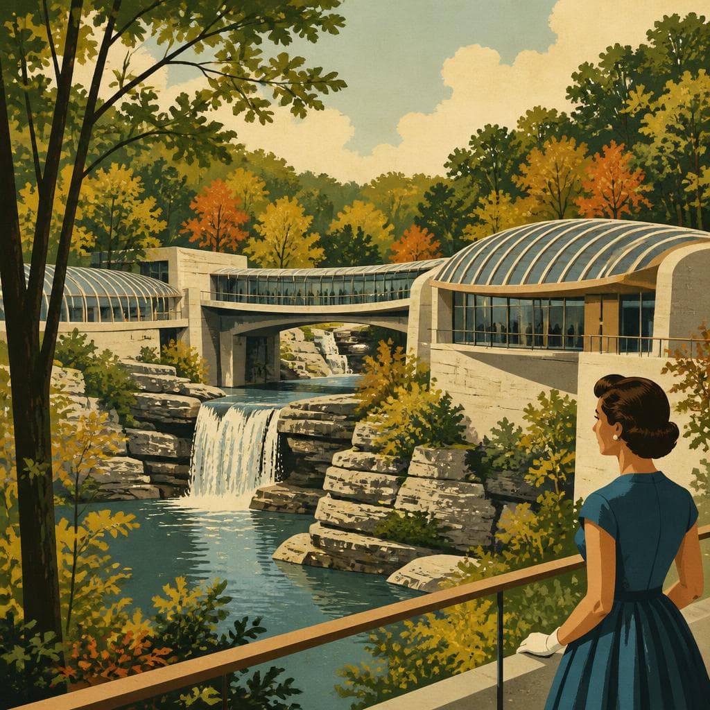 Cover art for A Museum Built Like a Ravine