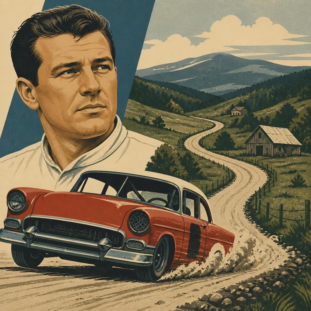 Cover art for Junior Johnson and the Fast Road Out