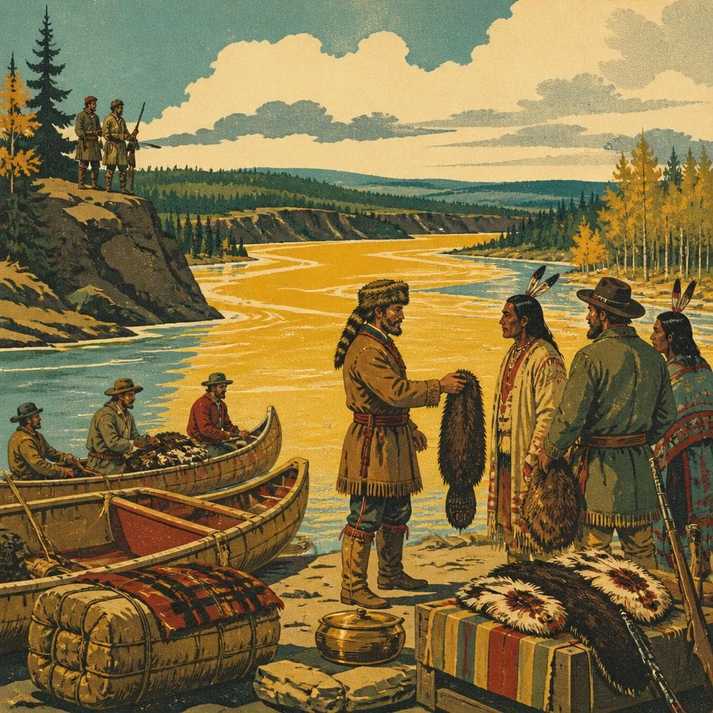 Cover art for Where the Yellow River Met the Fur Trade