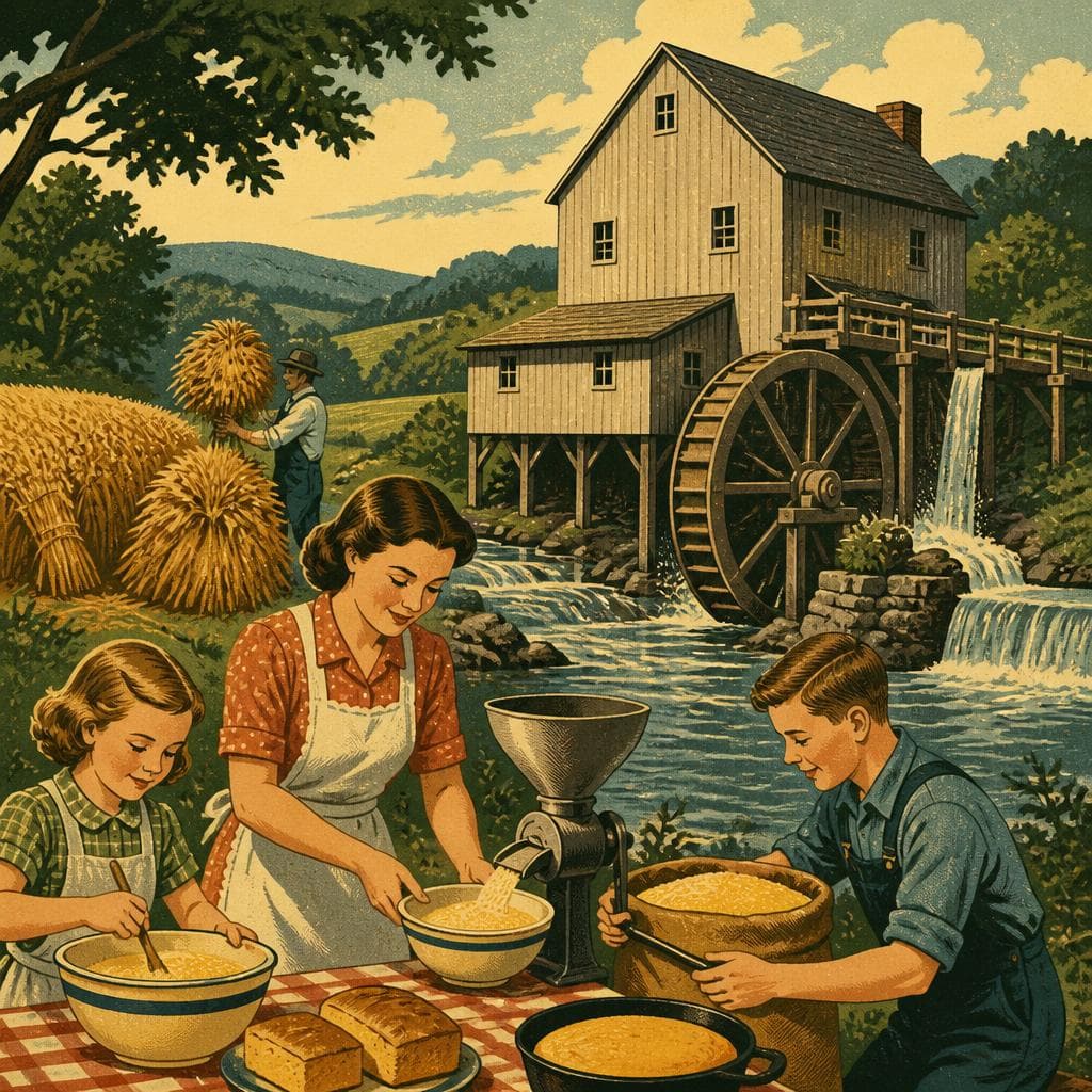 Cover art for Where the River Turned Grain Into Supper