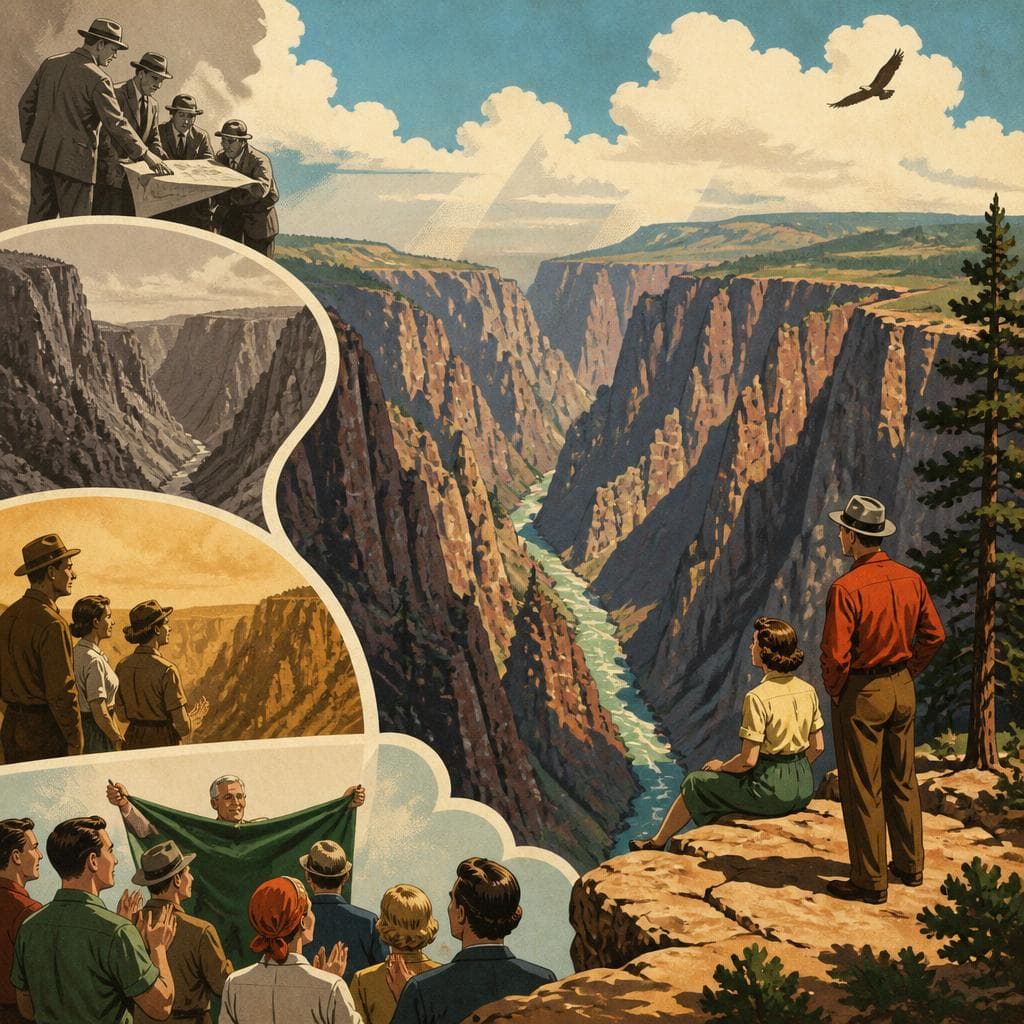 Cover art for When a Dark Gorge Won Its Due