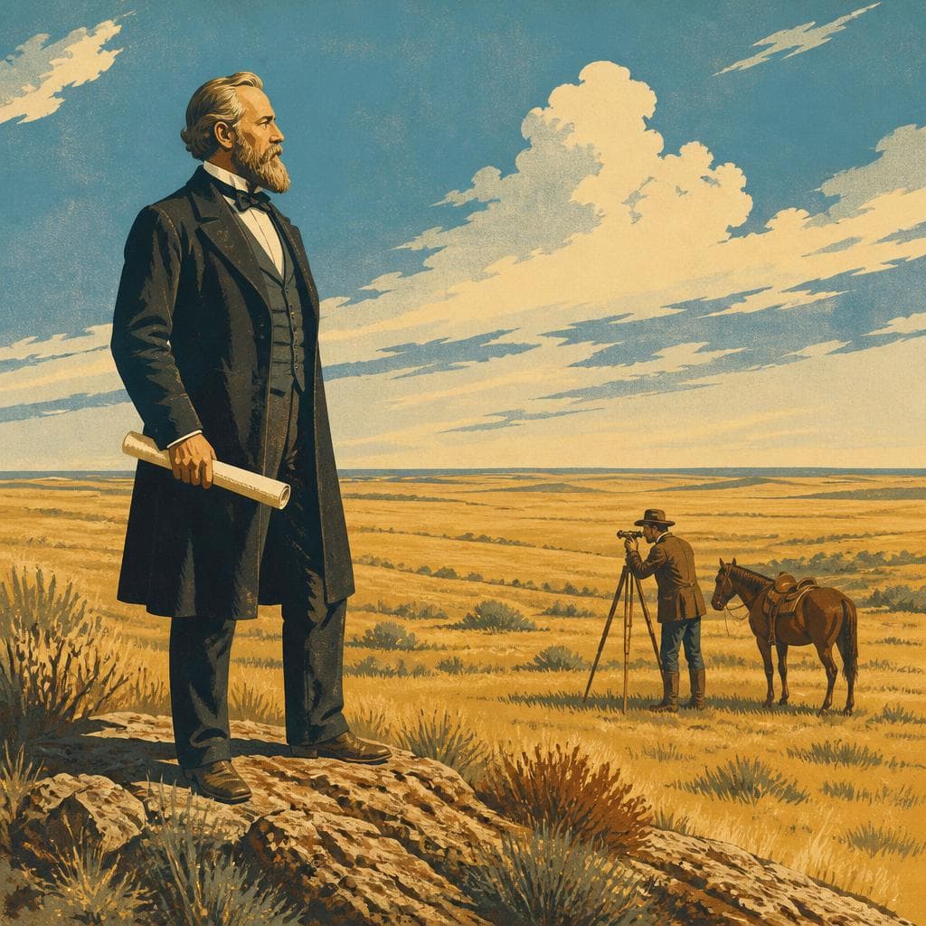 Cover art for A Presidential Name on an Empty Prairie