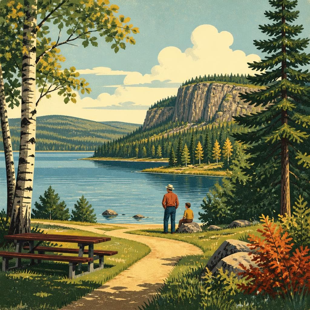 Cover art for A Small Park at the Edge of Big Country