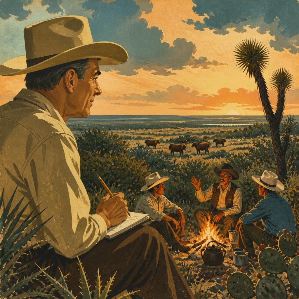 Cover art for Where Dobie Found Texas’s Voice