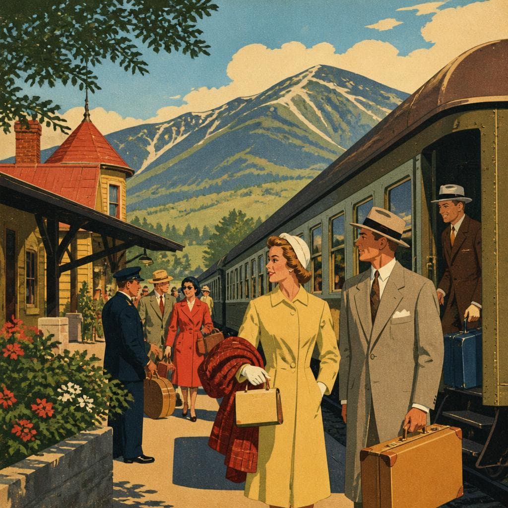 Cover art for When North Conway Dressed for Arrival