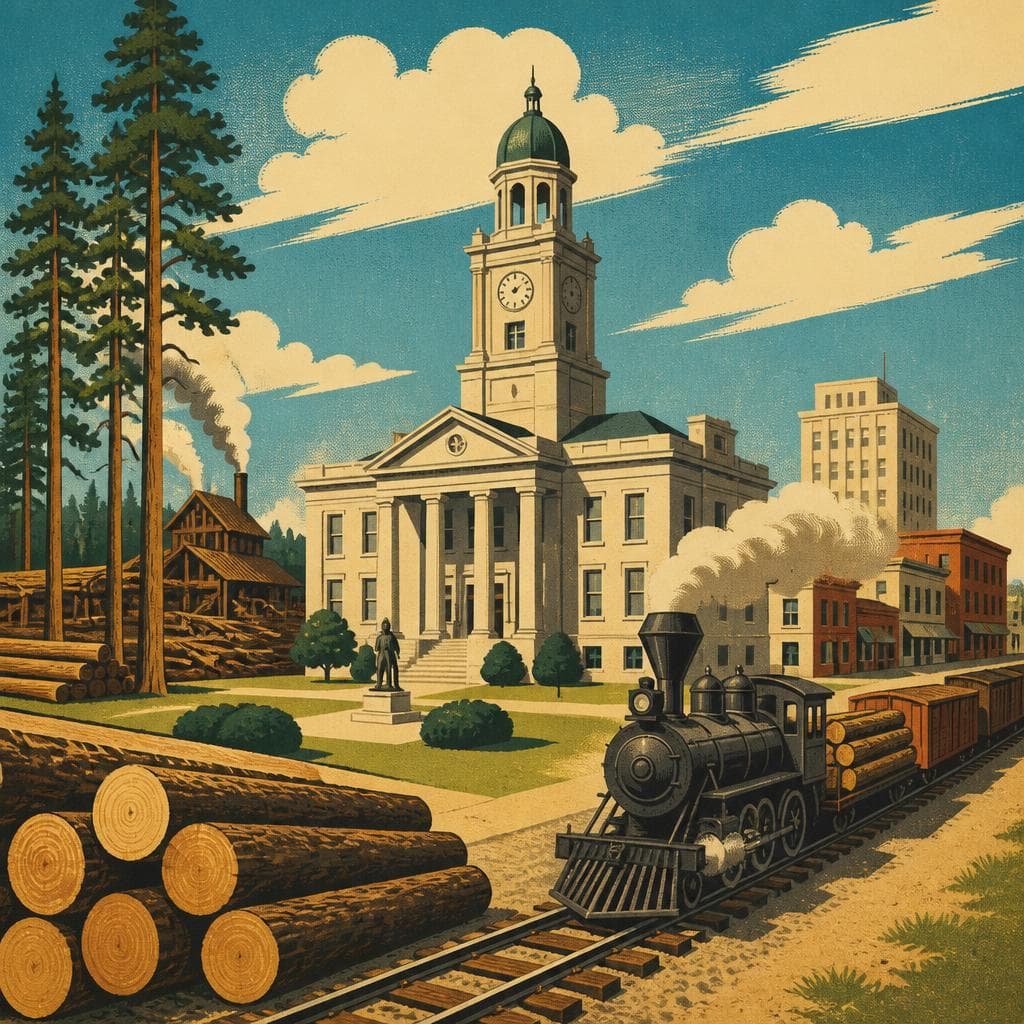 Cover art for Where the Tracks Moved the County Seat