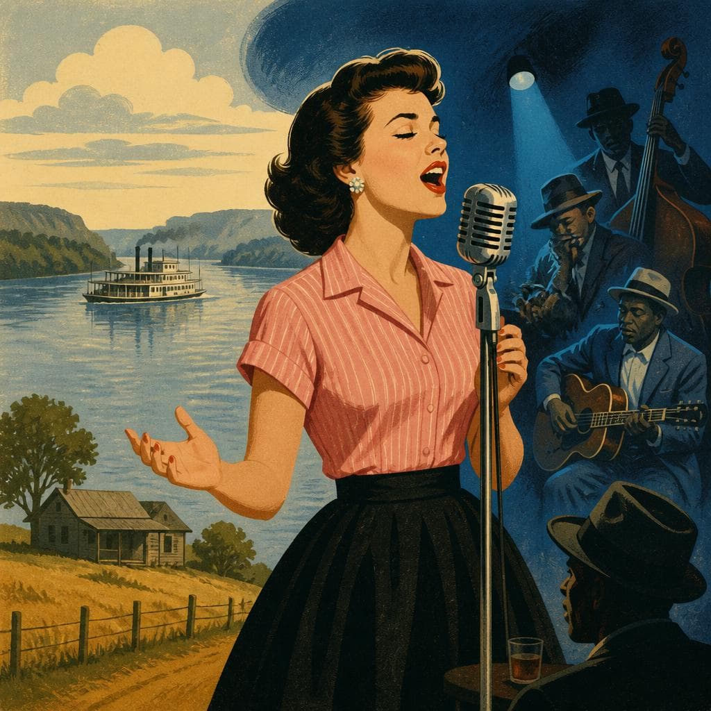 Cover art for Where River Country Met the Blues
