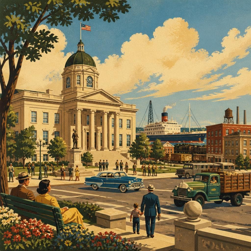 Cover art for Where Carthage Still Does Its County Business