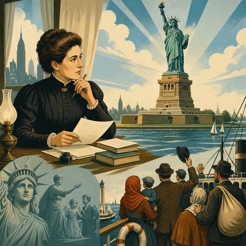 Cover art for Emma Lazarus and the Meaning of Liberty