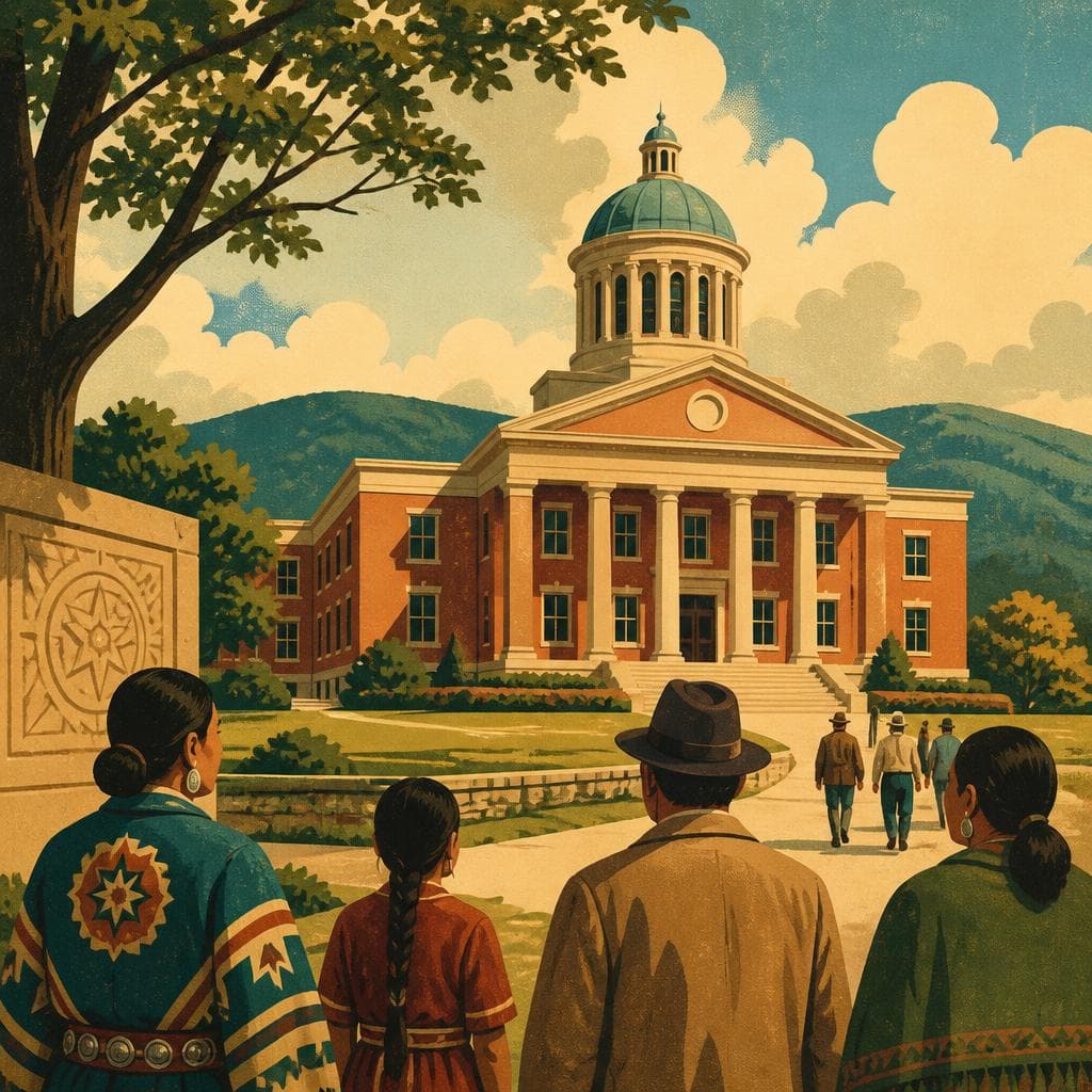 Cover art for Where Cherokee Government Rose Again