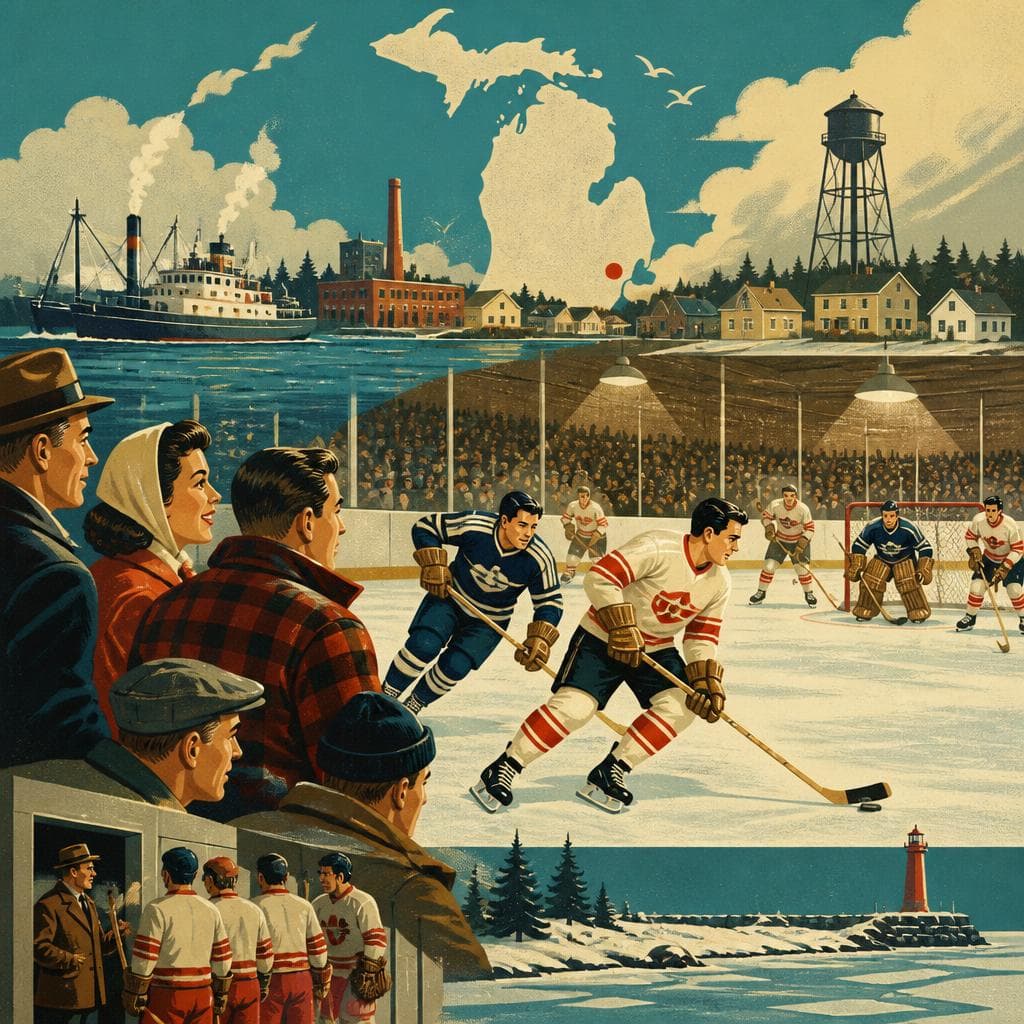 Cover art for When Alpena Skated on Junior Hockey Time
