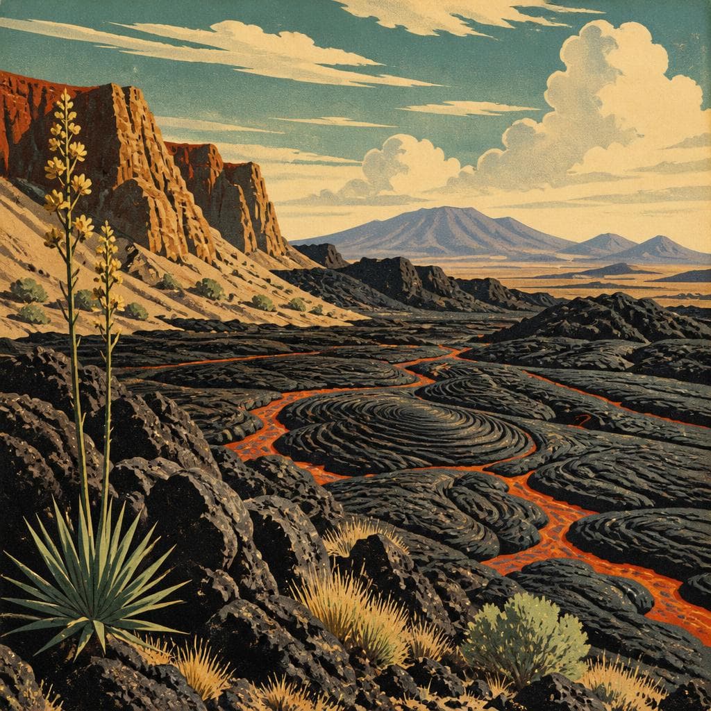 Cover art for Where the Lava Made the Badlands