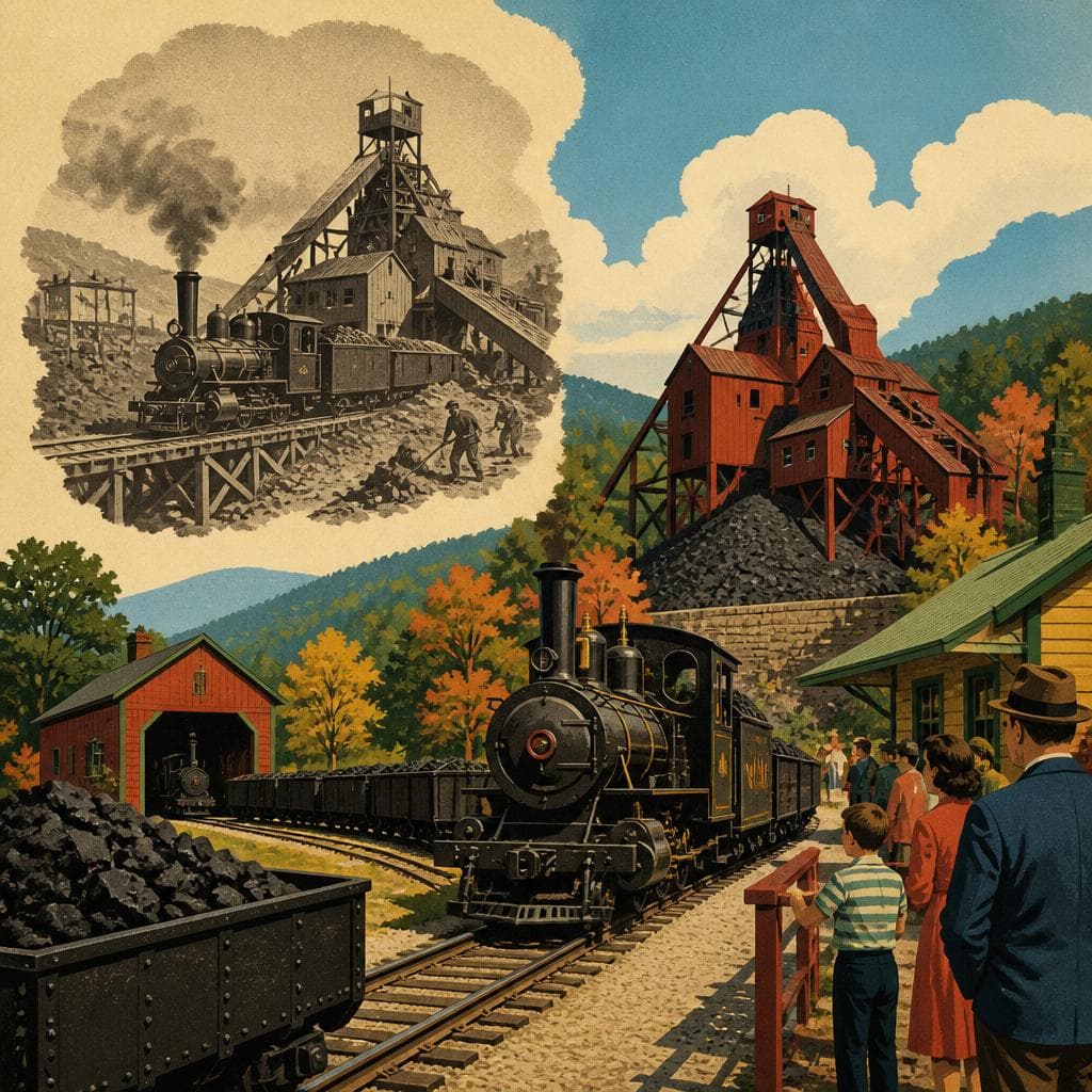 Cover art for The Railroad Coal Built, and Preservation Saved