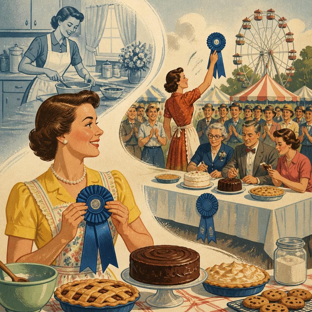 Cover art for Blue Ribbons from the Home Kitchen