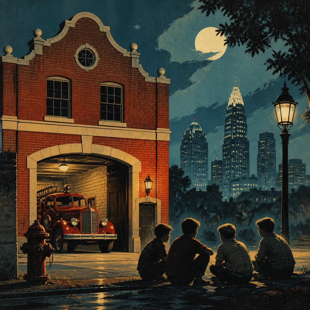 Cover art for Where the Firehouse Ended and the Ghost Stories Began