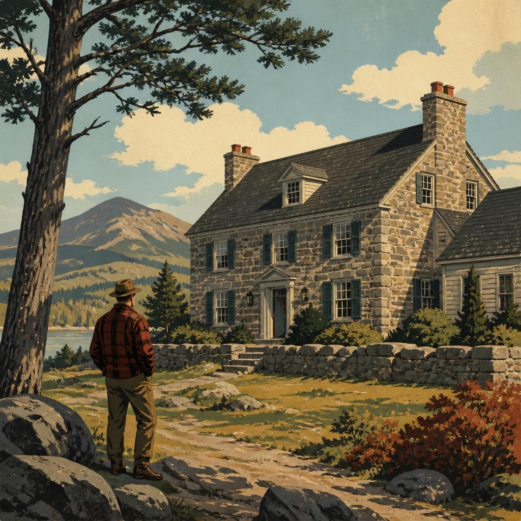 Cover art for A Stone Answer to a Backcountry Life