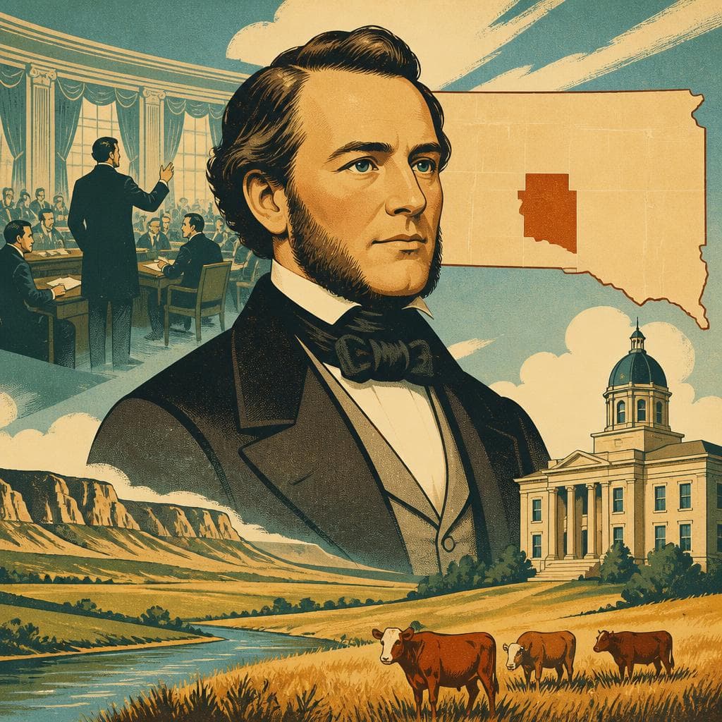 Cover art for The Man Behind Bennett County