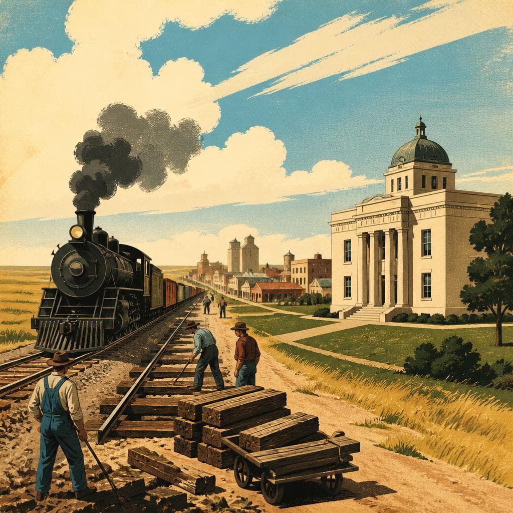 Cover art for When the Railroad Made Goodland