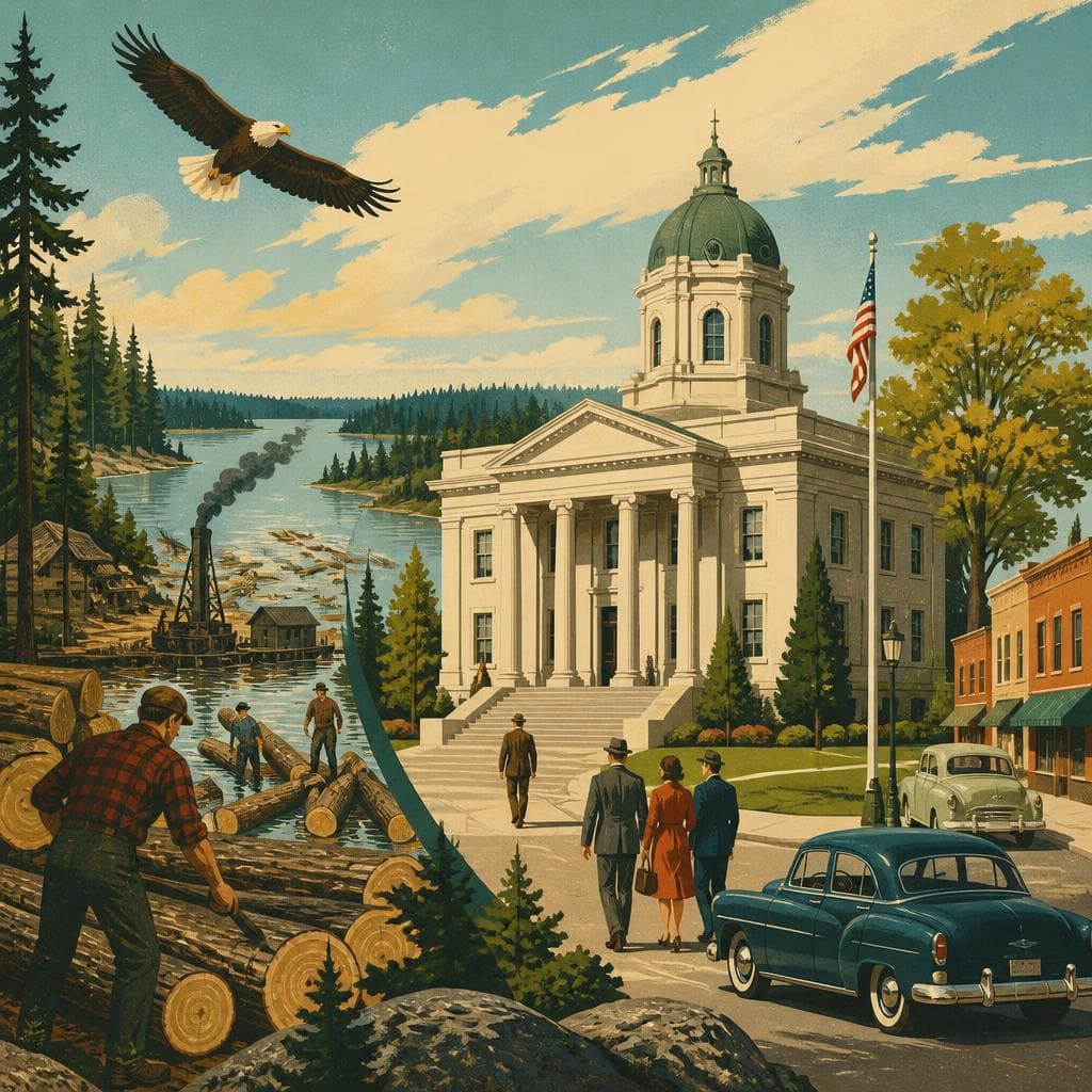 Cover art for When Eagle River Put Government on the Map